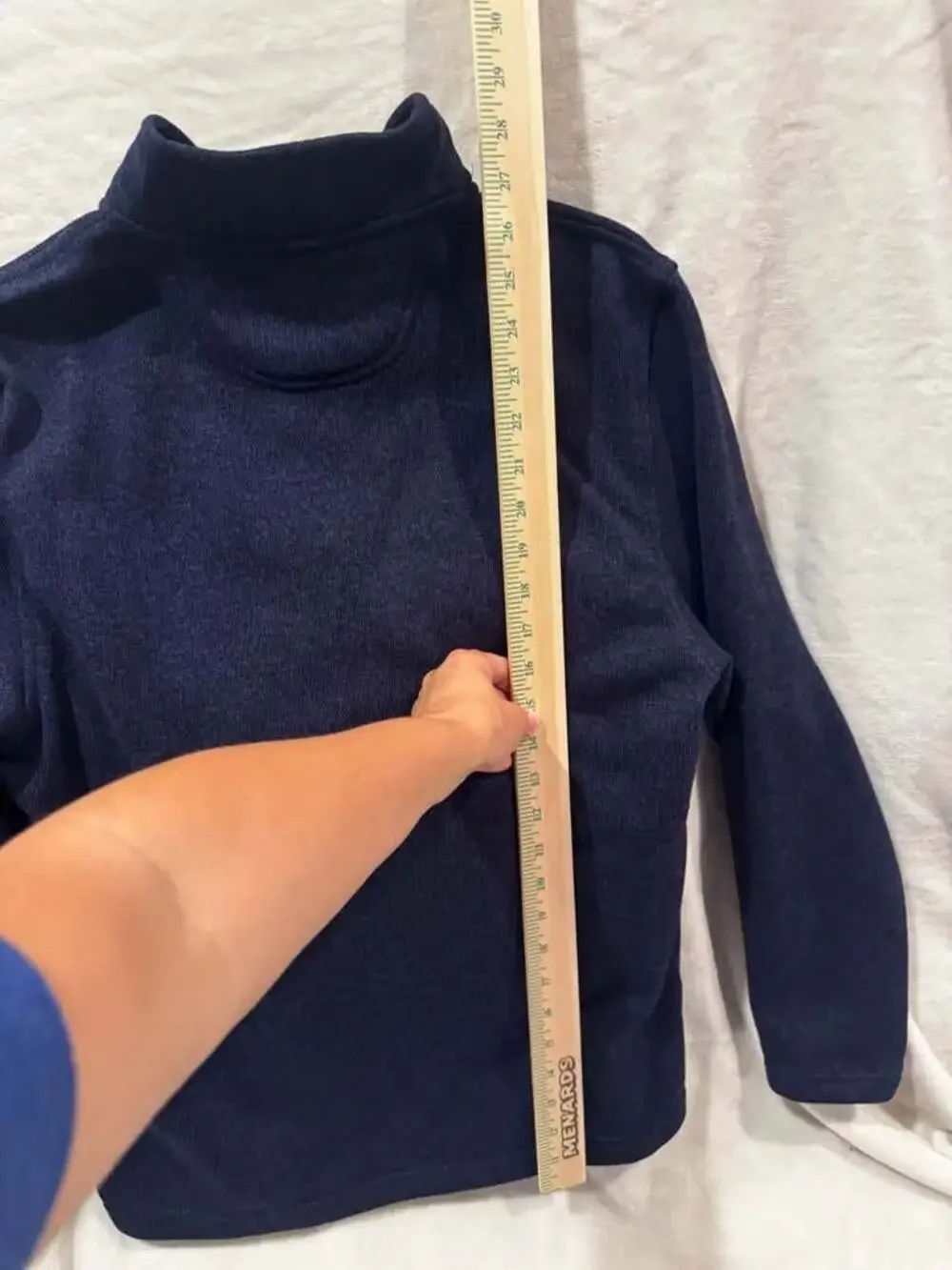 IZOD Blue 1/4 Zip Pullover Men’s Medium